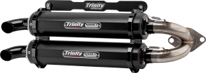 Stage 5 Slip-on Dual Muffler Black, 1, nordicamoto.ro