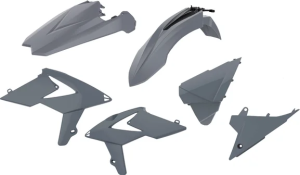Set complet de caroserie, culoare gri