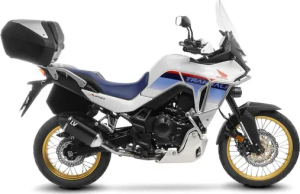 Tobă de eșapament LeoVince LV-14 Black Edition Slip-On pentru Honda XL750 Transalp, 3, nordicamoto.ro