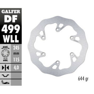 Disc frana spate Yamaha YZ125/250 2T Galfer Solid