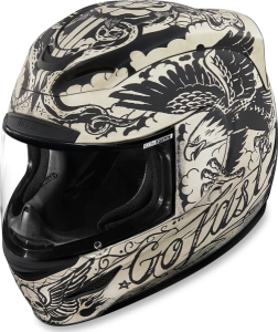 Airmada Scrawl Helmet Matte Bone 2x-large Off-white