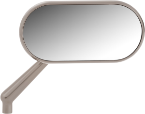 Oval Mirror Silver