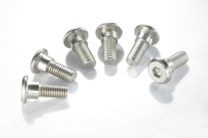 Brake Rotor Bolt Set Silver, Stainless Steel, nordicamoto.ro