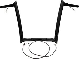 Pre-wired Monkey Bar Handlebar Black, 1, nordicamoto.ro