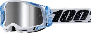 Ochelari 100% Racecraft 2 Blue/White ONE SIZE, 2, nordicamoto.ro