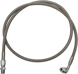Extended Length Brake Line Silver