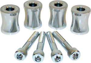 Front End Lowering Bushing Aluminum, Polished
