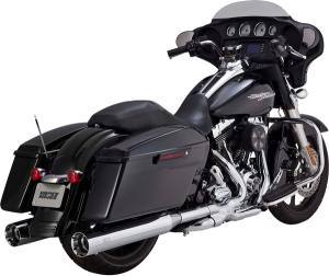 Oversized 450 Slip-on Mufflers Chrome, 2, nordicamoto.ro