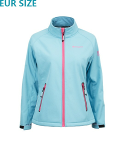GEACĂ DAMĂ SOFTSHELL SAXE CFMOTO – ALBASTRU/ROZ, 2, nordicamoto.ro