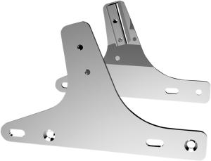 Sissy Bar Side Plates Chrome, 1, nordicamoto.ro