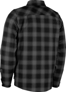 Fallblock Flannel Jacket Black, Gray  S, 5, nordicamoto.ro