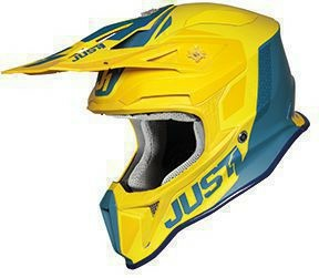 Casca JUST1 J18 Pulsar Yellow-Blue