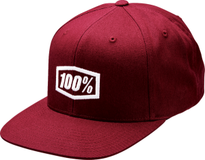 Sapca 100% Icon Snapback Red