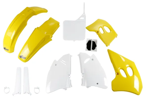 Full Body Replacement Plastic Kit White, Yellow