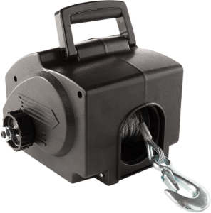 Portable Electric Winch Black