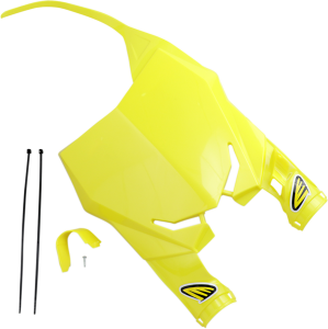 Stadium Number Plate Yellow