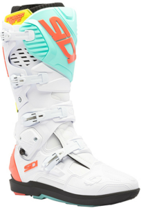 Cizme Sidi MX/Enduro Crossfire 3 SRS White/Mint/Coral