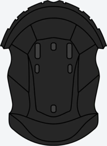 WRAAAP KIDS HELMET CROWN PADDING