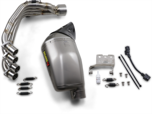 Sistem complet de evacuare Akrapovic Racing Honda CB 650R titan/carbon - S-H6R14-HEGEHT