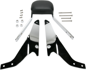 Square Sissy Bar Kit Chrome, 1, nordicamoto.ro