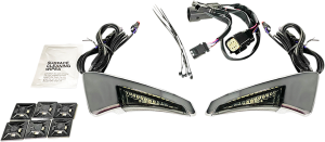 Sequential Tour Pak Seat Back Rest Led Lights White