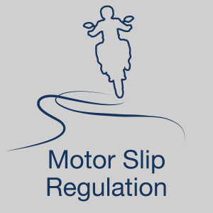 Motor slip regulation (MSR)