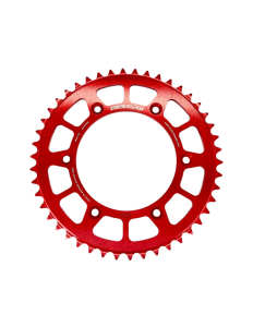 Pinion spate KTM / Husqvarna / Husaberg '90-'25 Aluminiu RACING red (50 dinti) Enduro Expert 89750RREE, nordicamoto.ro