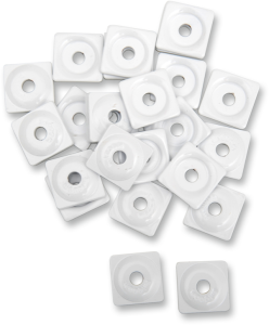 Square Digger® Aluminum Support Plates White, 1, nordicamoto.ro
