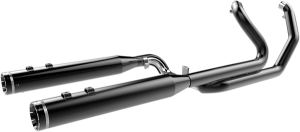 2:2 Dominator Exhaust System Black, 3, nordicamoto.ro