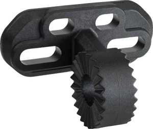 2-hole Rear View Mirror Adapter Black 