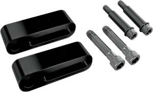 Passenger Floorboard Extenders Black