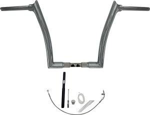 1-1/2(r) Ez Install Pointed Top Handlebar Kit Black, 1, nordicamoto.ro