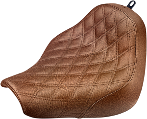 Renegade Lattice Stitch Solo Seat Brown