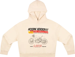 Womens Always Something Hoodie Off-white 