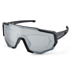 Ochelari de soare AMOQ Blast polarizați, negru mat/oglindă, 2, nordicamoto.ro