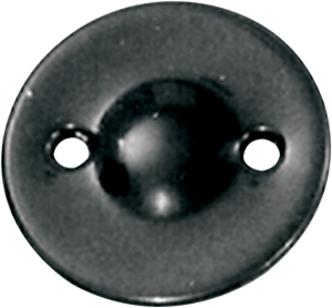 Dimpled Inspection Cover Black, Gloss, 1, nordicamoto.ro