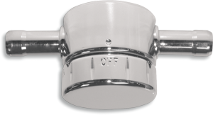 In-line Custom Fuel Valve Chrome, 1, nordicamoto.ro