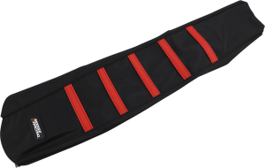 Ribbed Seat Cover Red