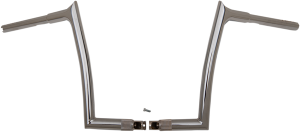 1-1/4(r) Ez Install Pointed Top Handlebar Silver, 3, nordicamoto.ro