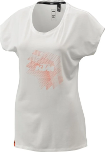 Tricou Dama KTM Style  White, nordicamoto.ro