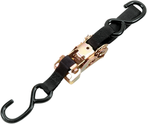 1-1/2(r) Heavy-duty Ratcheting Tie-downs Black, 1, nordicamoto.ro