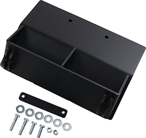 Plow Mount Plate For Rm5 Rapid Mount Plow System Matte Black, Powder-coated 