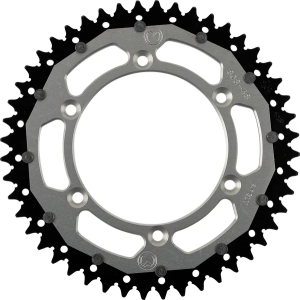 MOOSE RACING Pinion dublu argintiu, 2, nordicamoto.ro