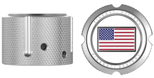 Front Axle Nut Cover Silver, 1, nordicamoto.ro