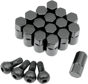 Atv-utv Wheel Lugnut Black 