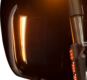 Fang® Lower Fairing Lights Chrome, 2, nordicamoto.ro