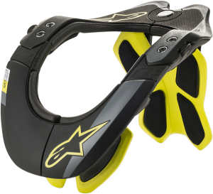 Proteție Gât Alpinestar BNS Tech-2 Black Yello Fluo