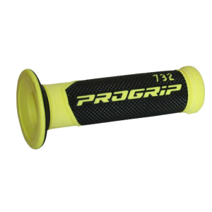 Double Density Grip Black, Fluorescent Yellow, 1, nordicamoto.ro