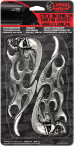 Emblem Tribal Skull 2pk, 1, nordicamoto.ro