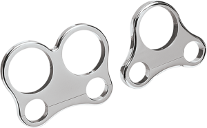 Tee-bar Gauge Mounts Chrome